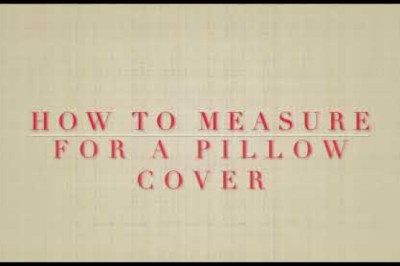 How To Measure For A Pillow Cover