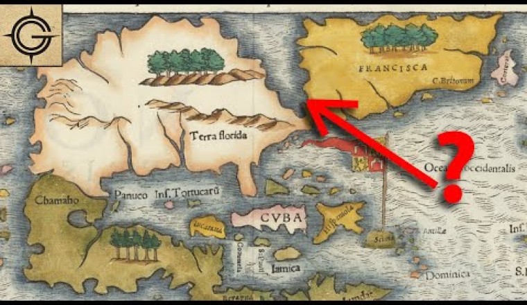 Why is there a Sea in America on Old Maps?