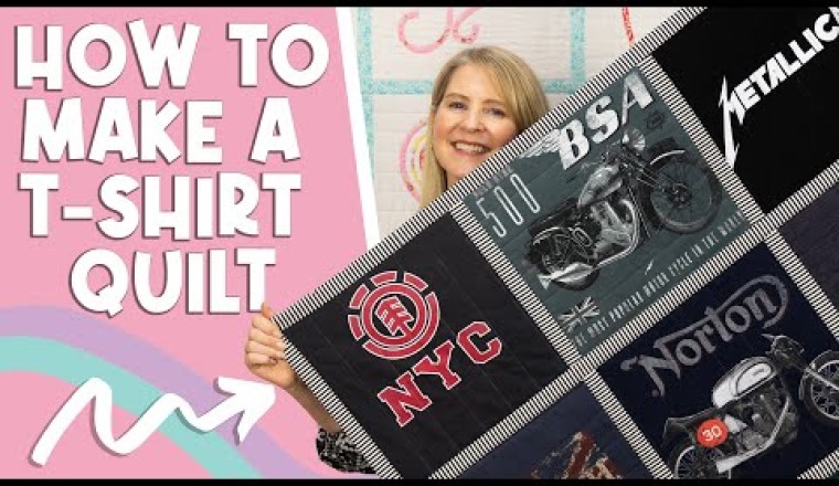 Quilt As You Go T-Shirt Quilt