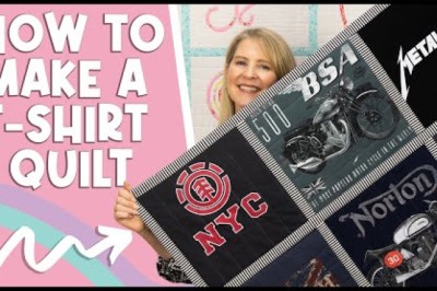 Quilt As You Go T-Shirt Quilt