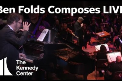 Ben Folds Composes a Song LIVE for Orchestra In Only 10 Minutes