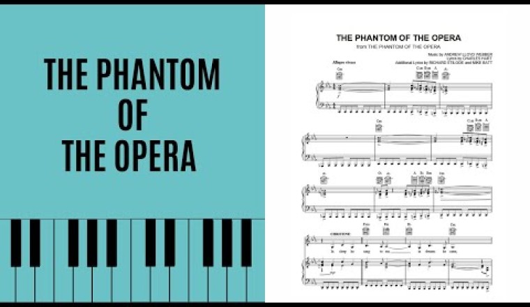 The Phantom Of The Opera, Piano Accompaniment [with score]