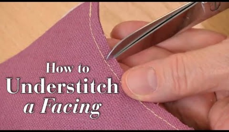 How to Understitch a Facing