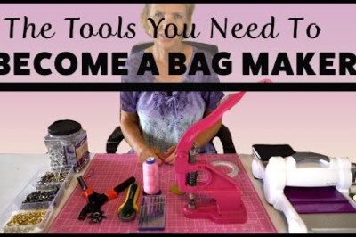 Bag Making for Beginners - Tools and Materials You Need For Bag Making