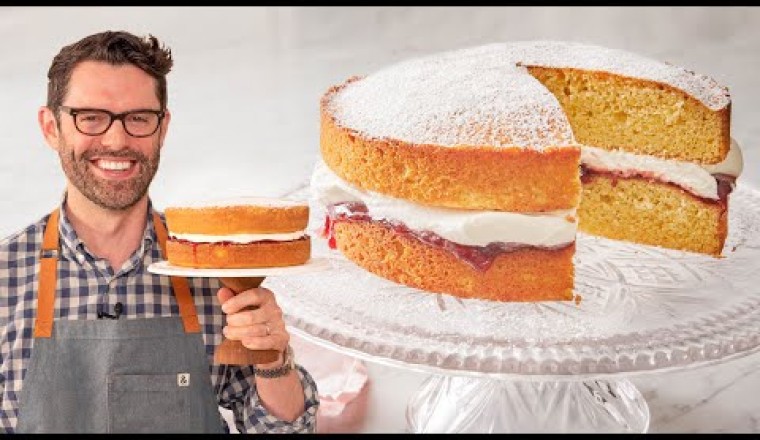 Easy Victoria Sponge Cake Recipe