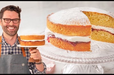 Easy Victoria Sponge Cake Recipe