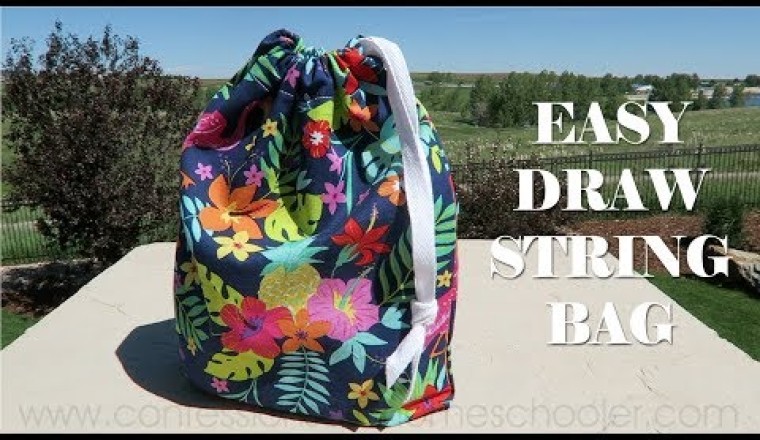 How To Make A Drawstring Bag