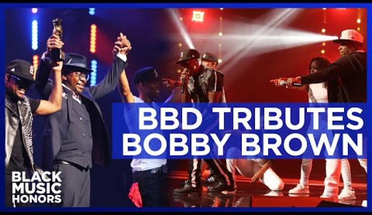 Bobby Brown is honored by Bell Biv DeVoe (BBD)