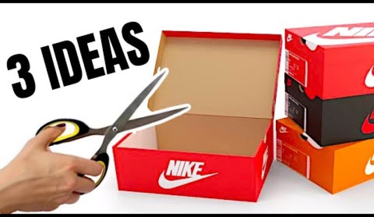 How to reuse Shoe Boxes at home