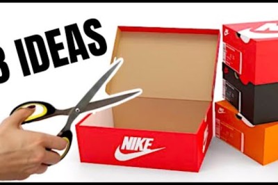 How to reuse Shoe Boxes at home