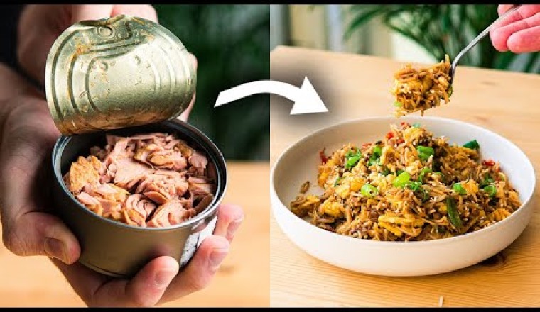 How To Turn $1 Canned Tuna Into a Restaurant Meal (4 Ways)