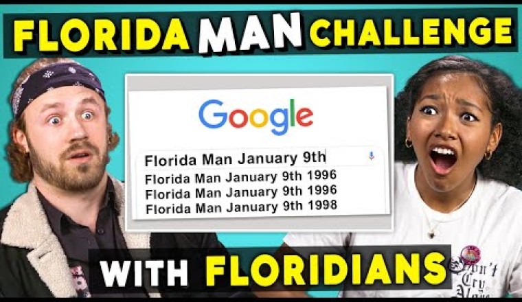 People From Florida Try The Florida Man Challenge