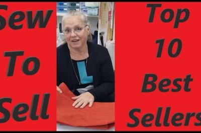 Sew to Sell. My Top Ten Best Sellers for 3 Months.
