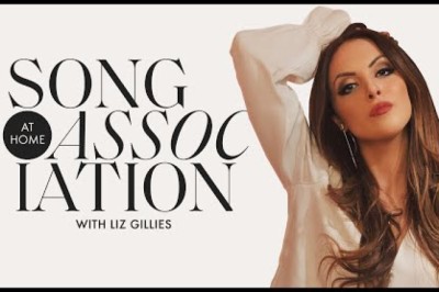 Liz Gillies Plays Song Association
