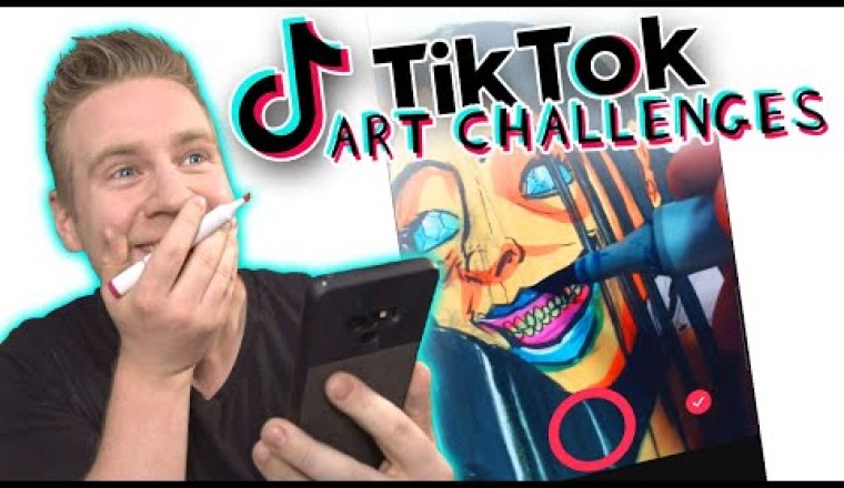 These TikTok Art Challenges are SO FUN!!