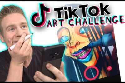 These TikTok Art Challenges are SO FUN!!