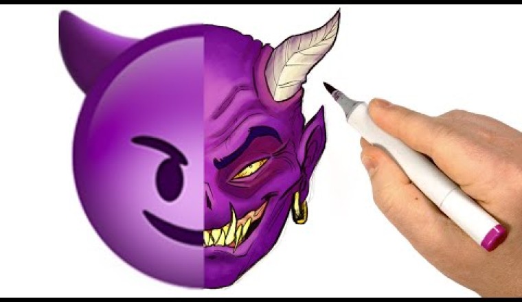 Turning Random Emoji's into Detailed Drawings! ep. 1