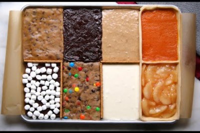 8 Desserts in 1 Sheet Tray