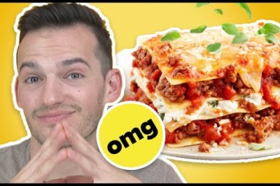 Chefs Try Each Other's Lasagne