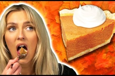 Irish People Try Thanksgiving Pies For The First Time