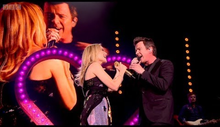 Kylie Minogue and Rick Astley - I Should Be So Lucky /Never Gonna Give You Up