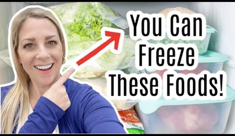40 Foods That Freeze Well!