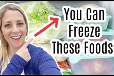 40 Foods That Freeze Well!