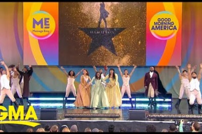 Cast of ‘Hamilton’ performs ‘The Schuyler Sisters’ live in Central Park
