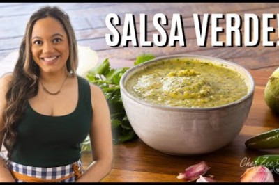 Mexican Salsa Verde (Roasted Tomatillo Salsa)