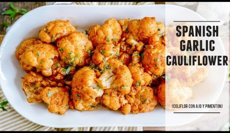 Spanish Garlic Cauliflower