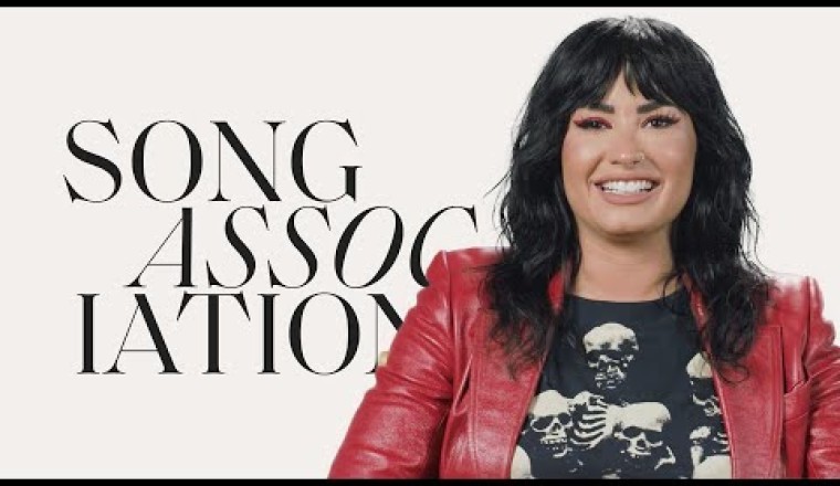 Demi Lovato Plays Song Association