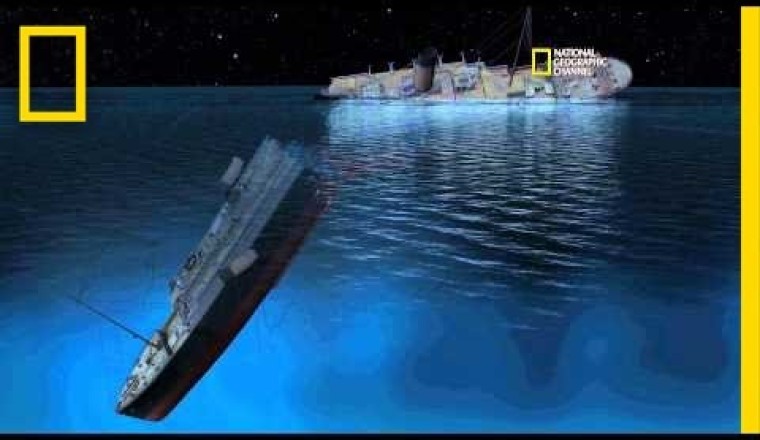 New CGI of How Titanic Sank
