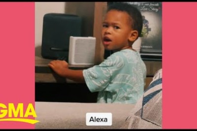 Adorable boy just wants to dance to Beyoncé...