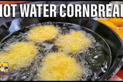 Hot Water Cornbread