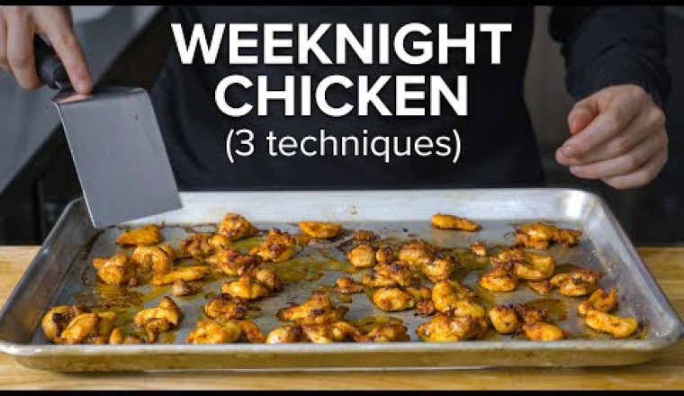 The three Chicken Techniques all home cooks should know.