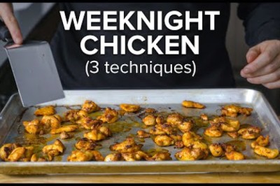 The three Chicken Techniques all home cooks should know.