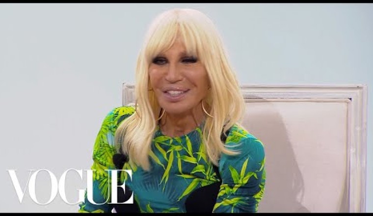 Donatella Versace on JLo's Dress, American Politics and Being Compared to Gianni