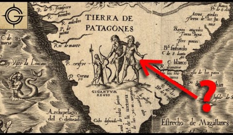 Why are there Giants in South America on Old Maps?