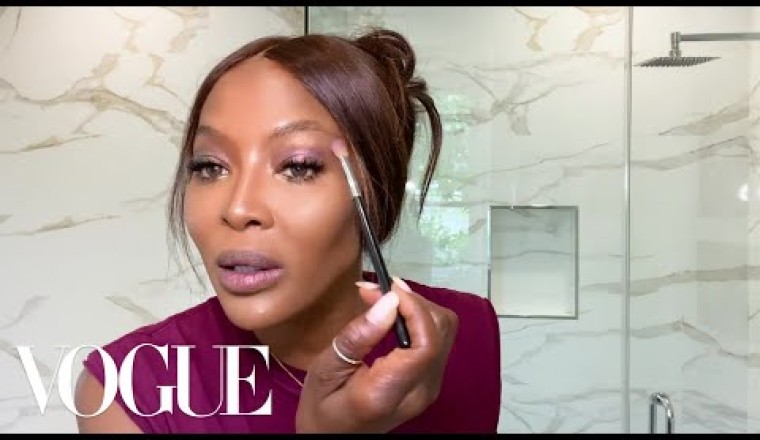 Naomi Campbell's 10-Minute Beauty Routine