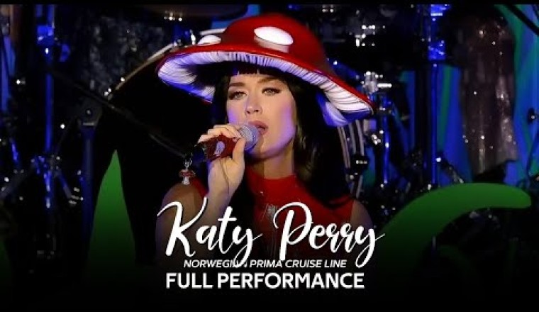 Katy Perry - Norwegian Prima's Ceremony