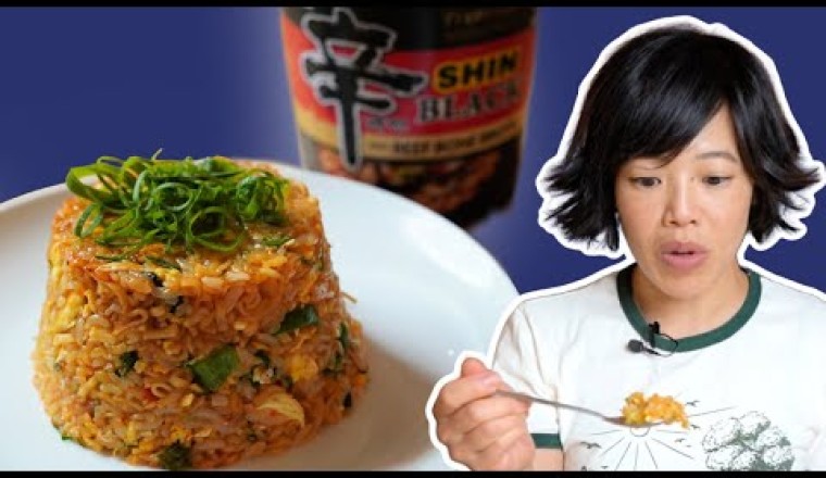 How to Make INSTANT RAMEN FRIED RICE