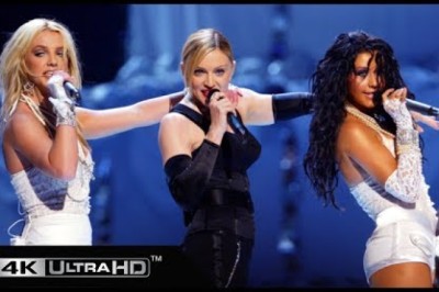 Madonna, Britney Spears, Christina Aguilera and Missy Eliot