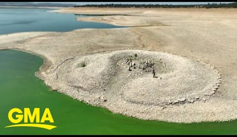 Spanish Stonehenge revealed due to record-breaking drought