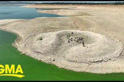 Spanish Stonehenge revealed due to record-breaking drought
