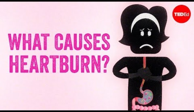 What causes heartburn?
