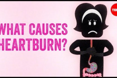 What causes heartburn?