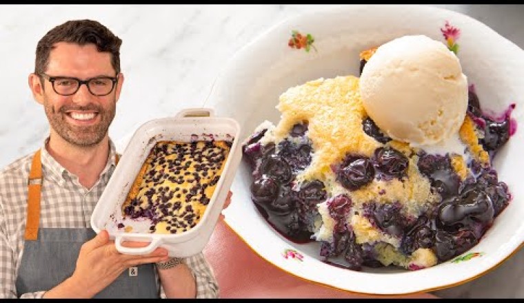 Easy Blueberry Cobbler Recipe