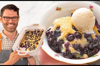 Easy Blueberry Cobbler Recipe