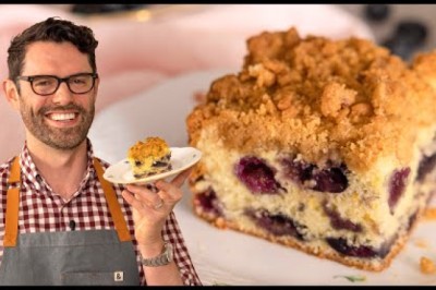 Easy Blueberry Coffee Cake Recipe