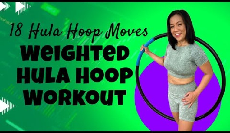 Weighted Hula Hoop Workout